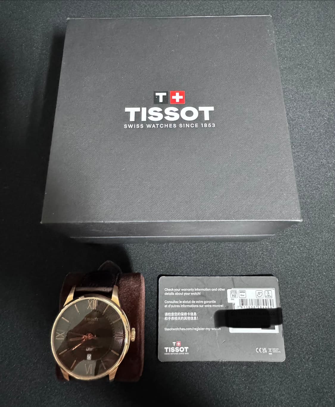 [티쏘] 슈망데뚜렐 파워매틱80 오토매틱 42mm [새상품급] 상품이미지1