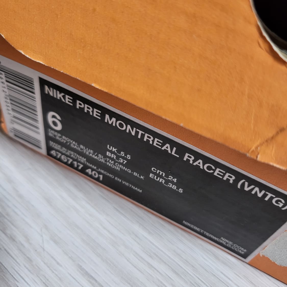 나이키 빈티지 프리 몬트리올 레이서(240) 상품이미지9