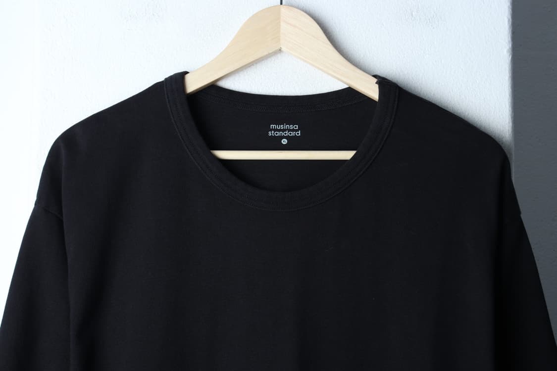 (XL-2XL) 무신사 스탠다드 반팔 티셔츠 빅사이즈 무지-H31401 상품이미지3
