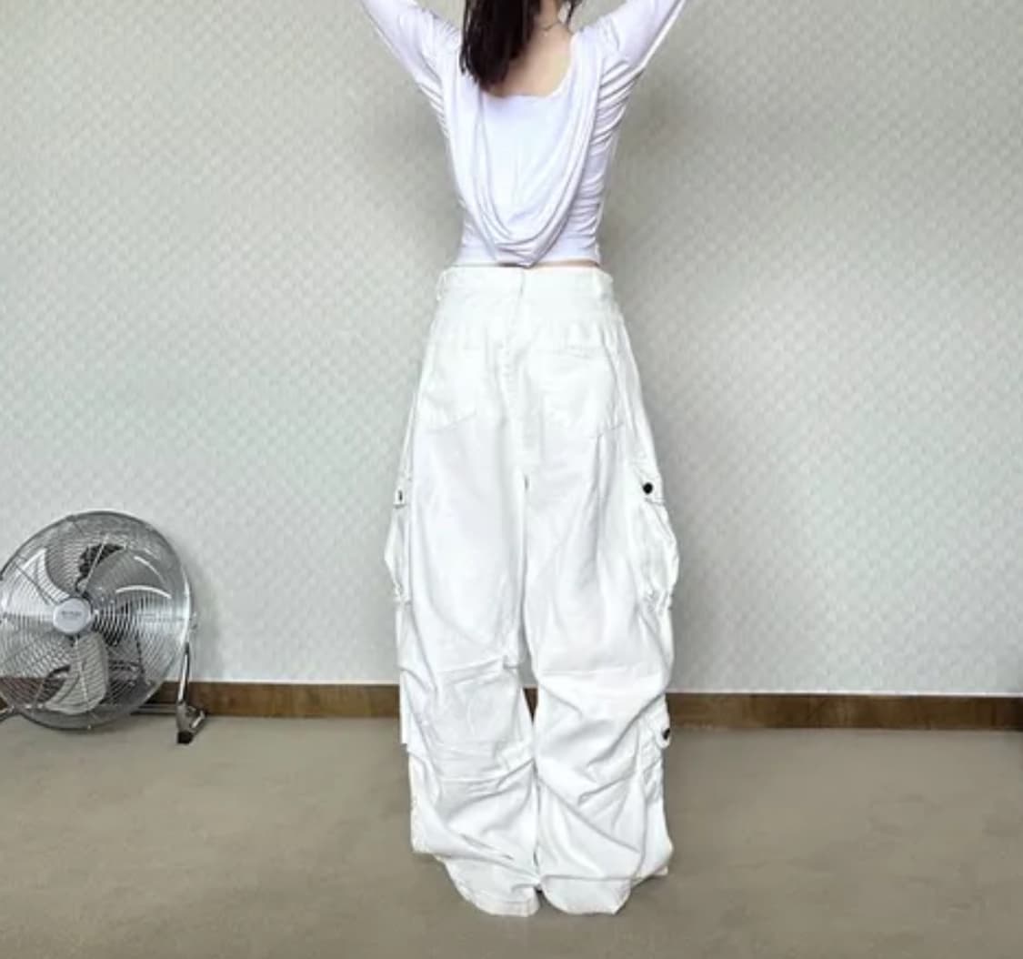 사토미라디오 더스티 카고 코튼 팬츠 상품이미지3