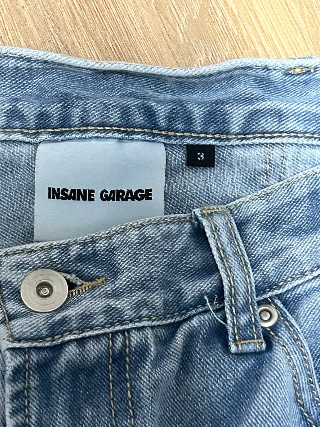3) 인세인개러지 스플레터 데님 상품이미지5