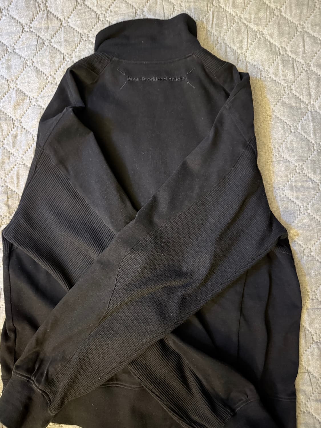 MPa CONTRAST ZIPPED JACKET (BLACK) 상품이미지3