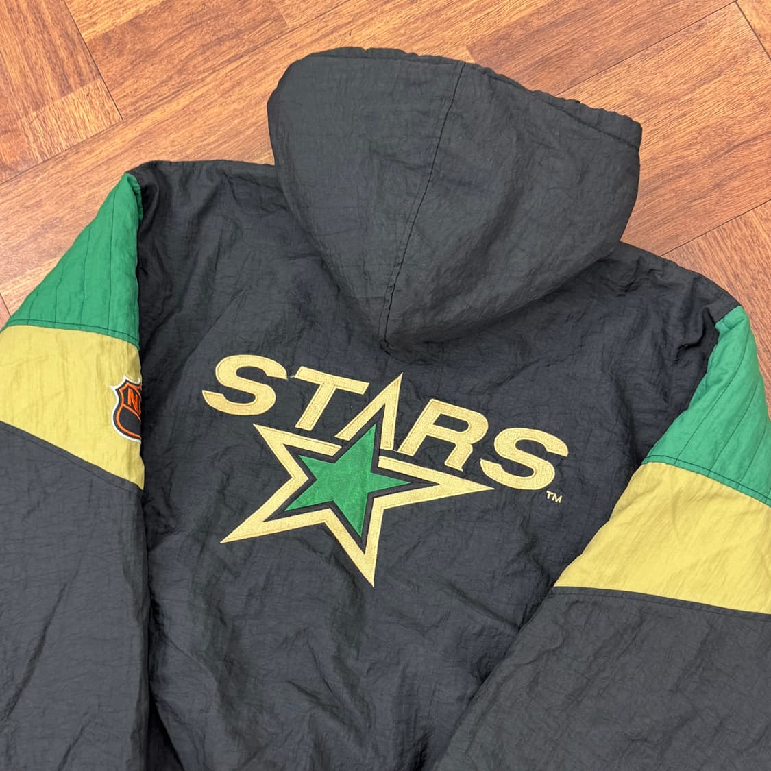 XL(110) 스타터 NHL 댈러스 스타스 올드스쿨 아노락 점퍼 상품이미지4