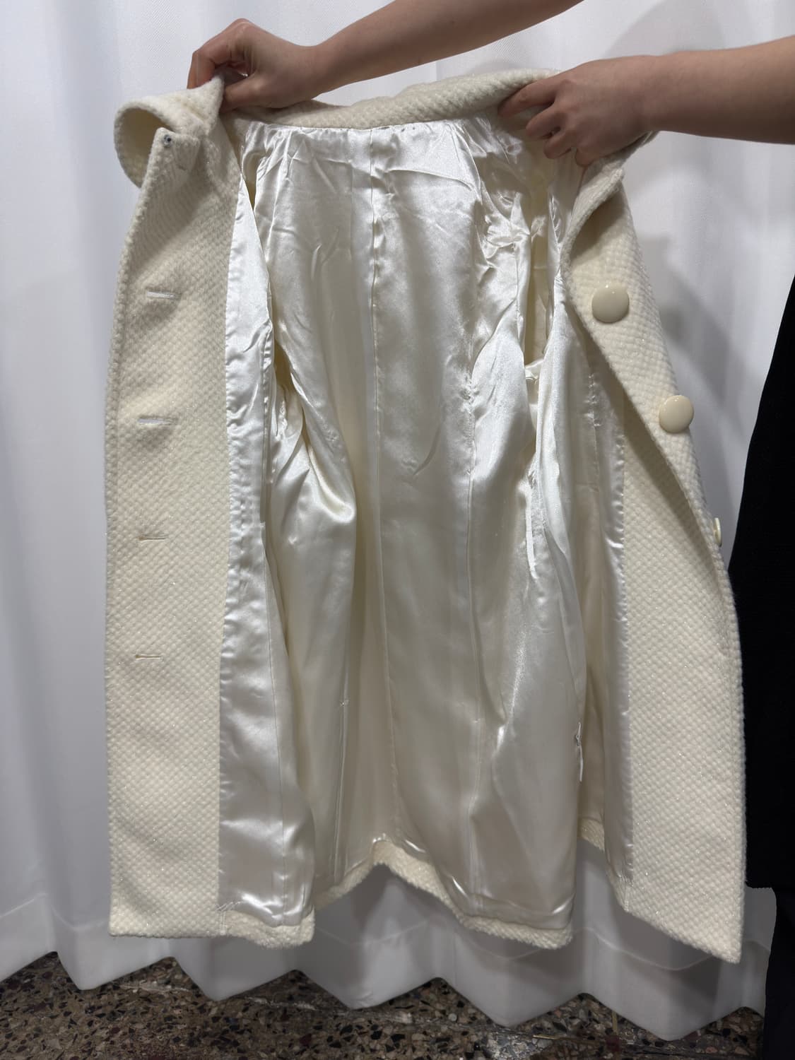 glitter ribbon lovely coat 상품이미지9