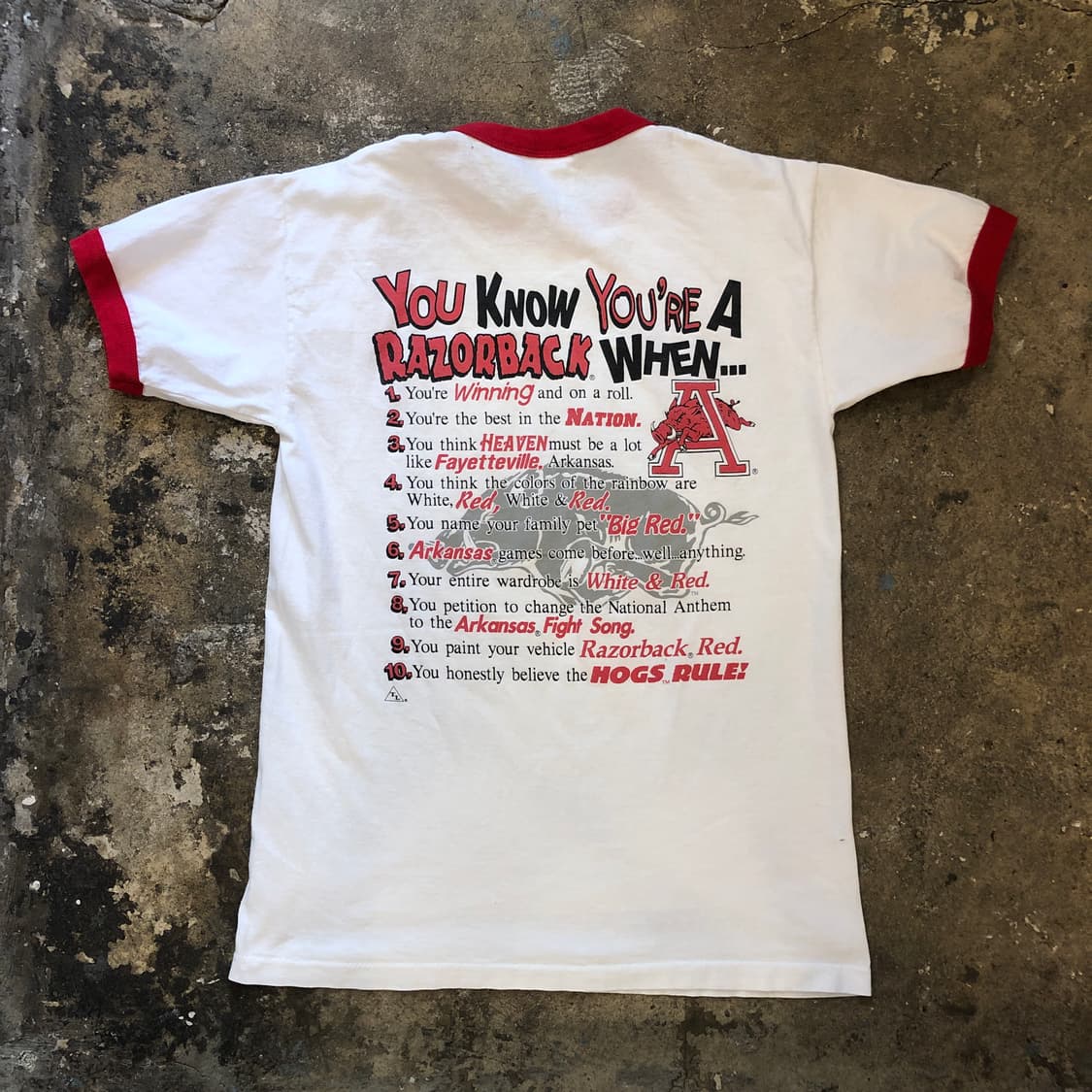 70s~90s Ringer T-shirt-L 상품이미지4