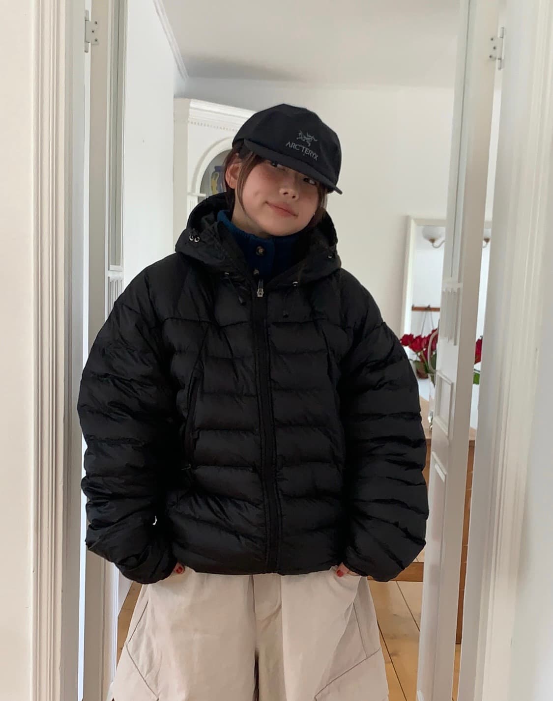 마이유스 패딩 블랙 상품이미지1