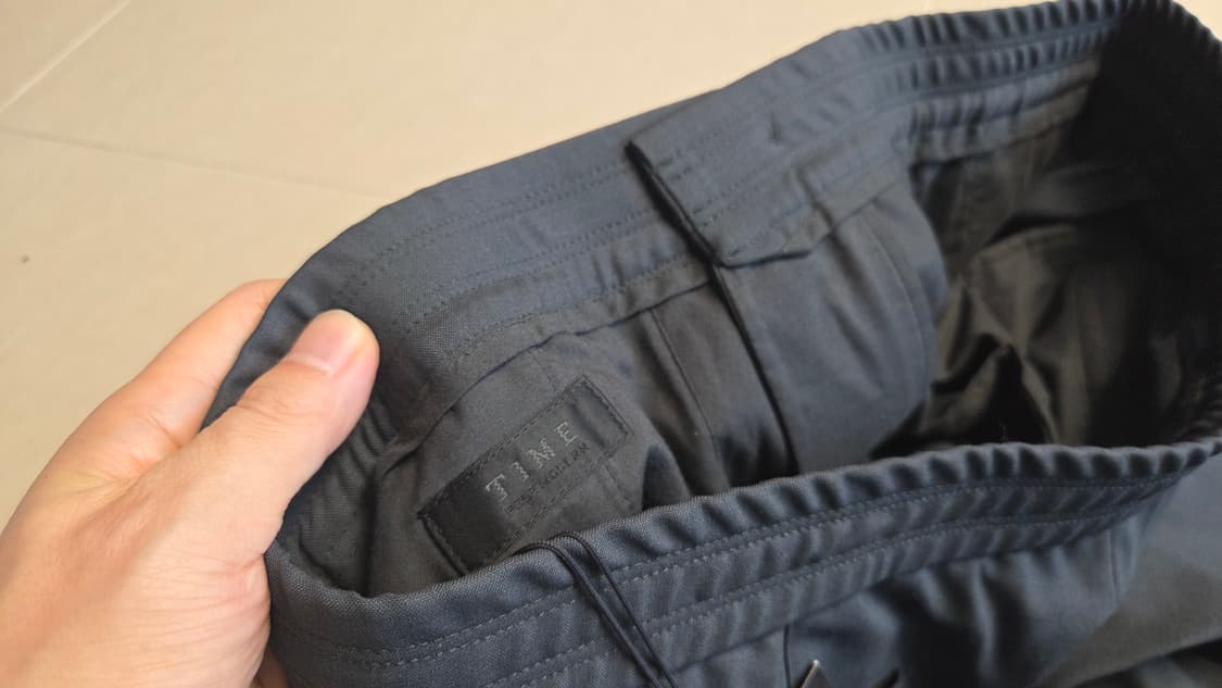 타임 옴므 밴딩 슬랙스 팬츠  상품이미지6