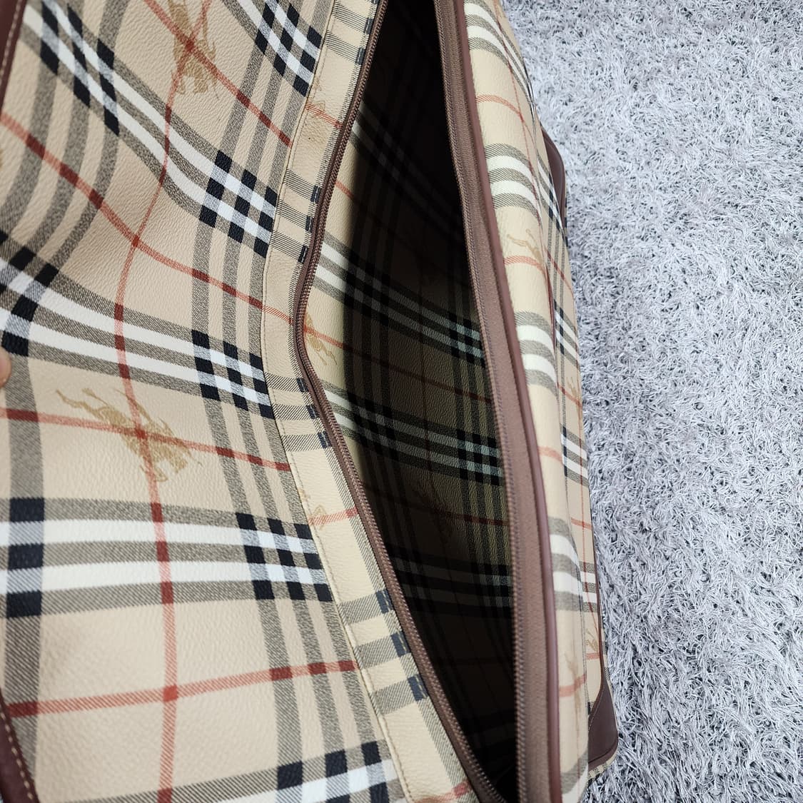 버버리 노바 체크 빈티지 수트케이스 상품이미지8