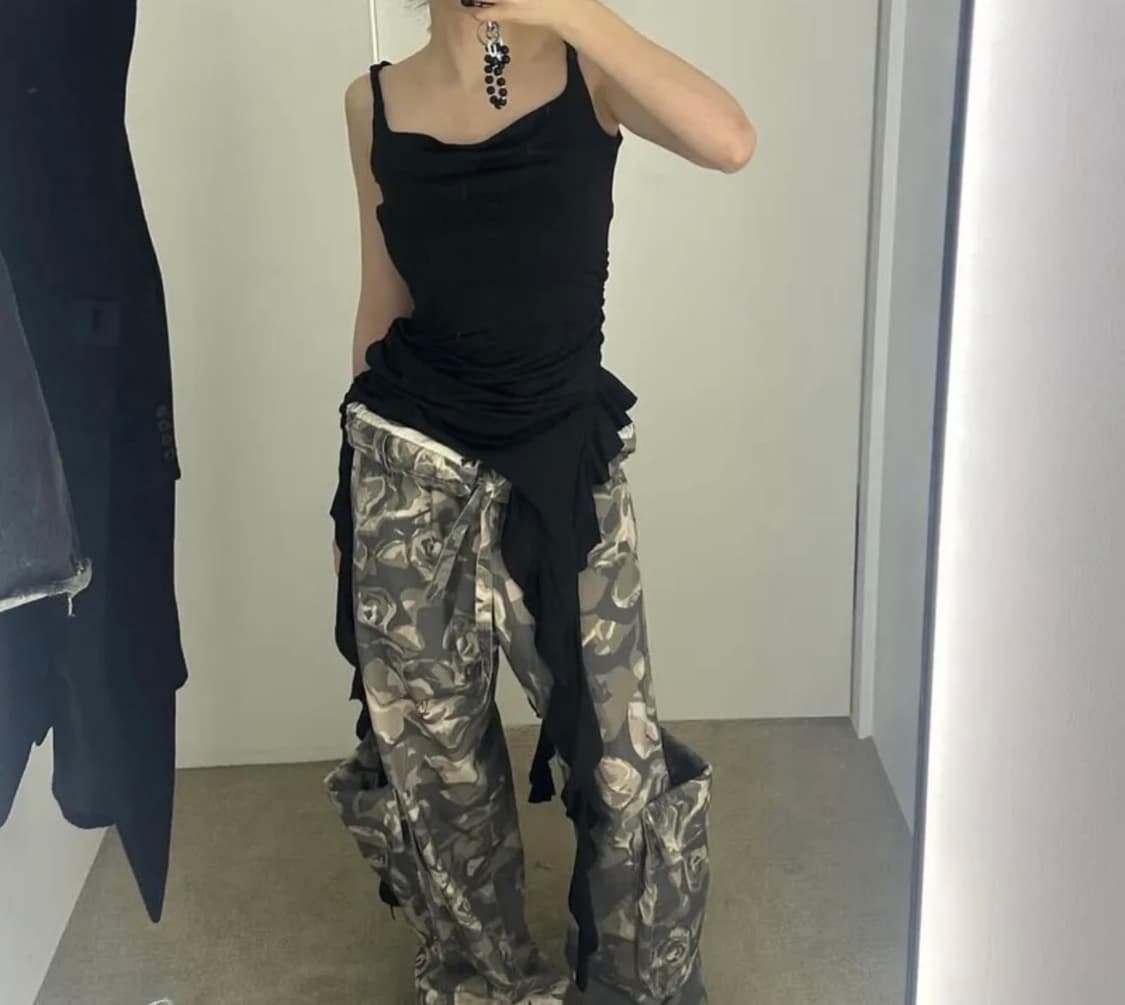 오픈와이와이 카모팬츠 1사이즈 openyy 상품이미지4