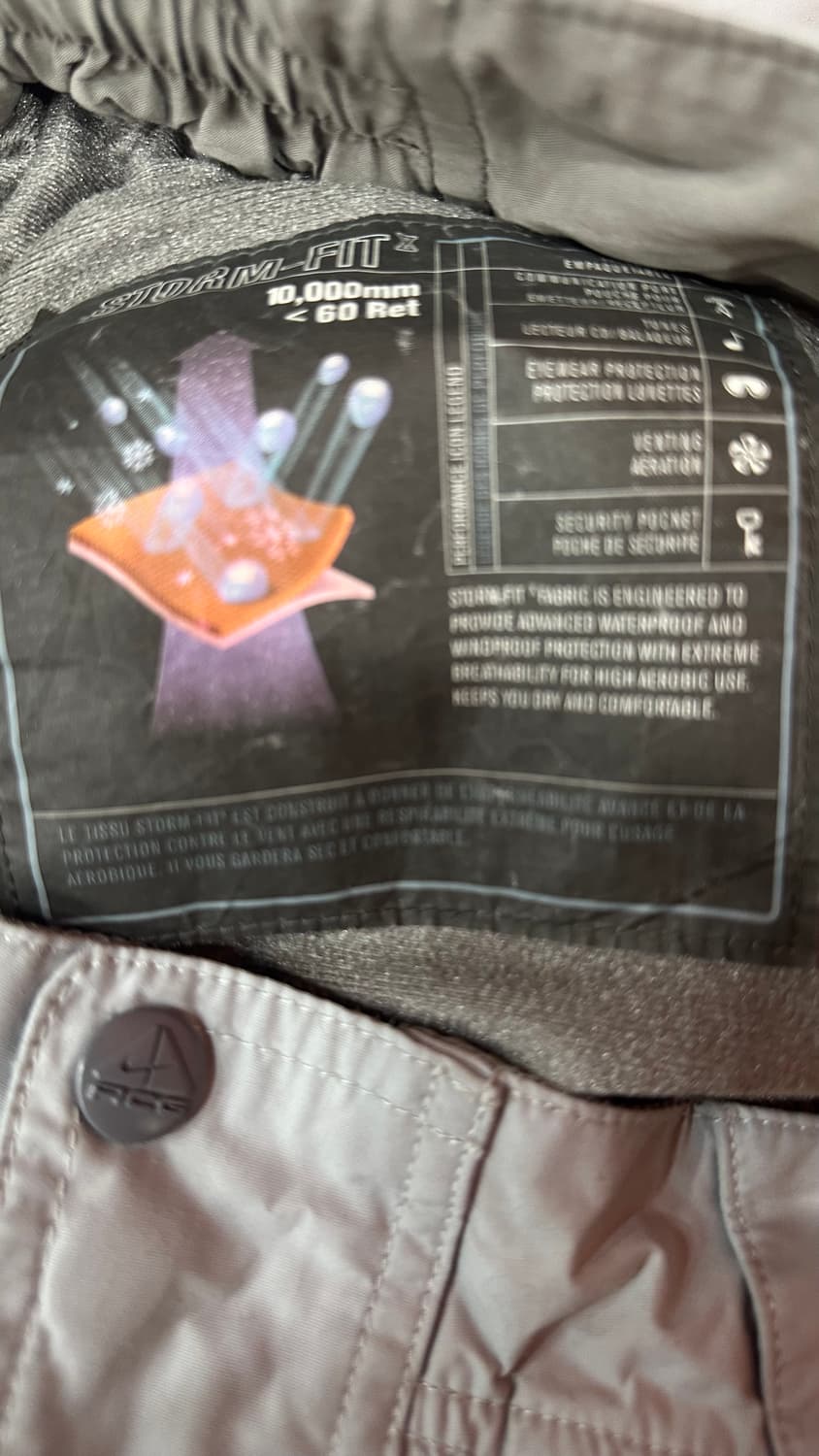 00s nike acg storm fit  보드복팬츠  xxl  상품이미지9