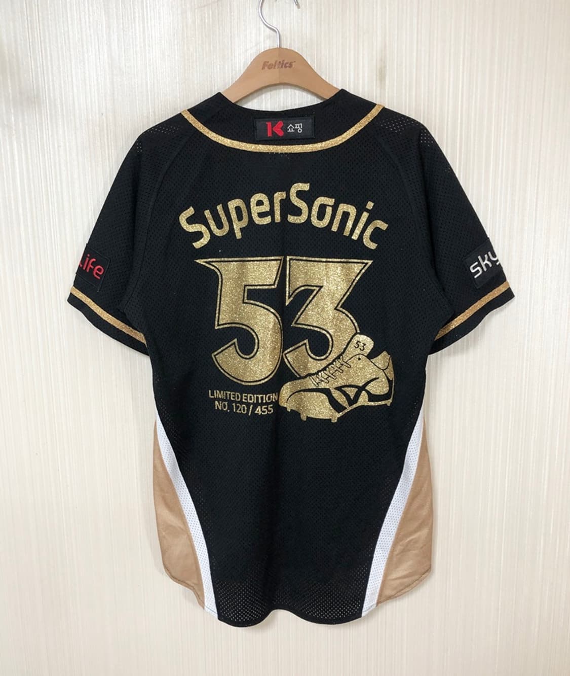 KBO KT위즈 #53 이대형 플레이어유니폼/슈퍼소닉 95 한정모델 상품이미지8