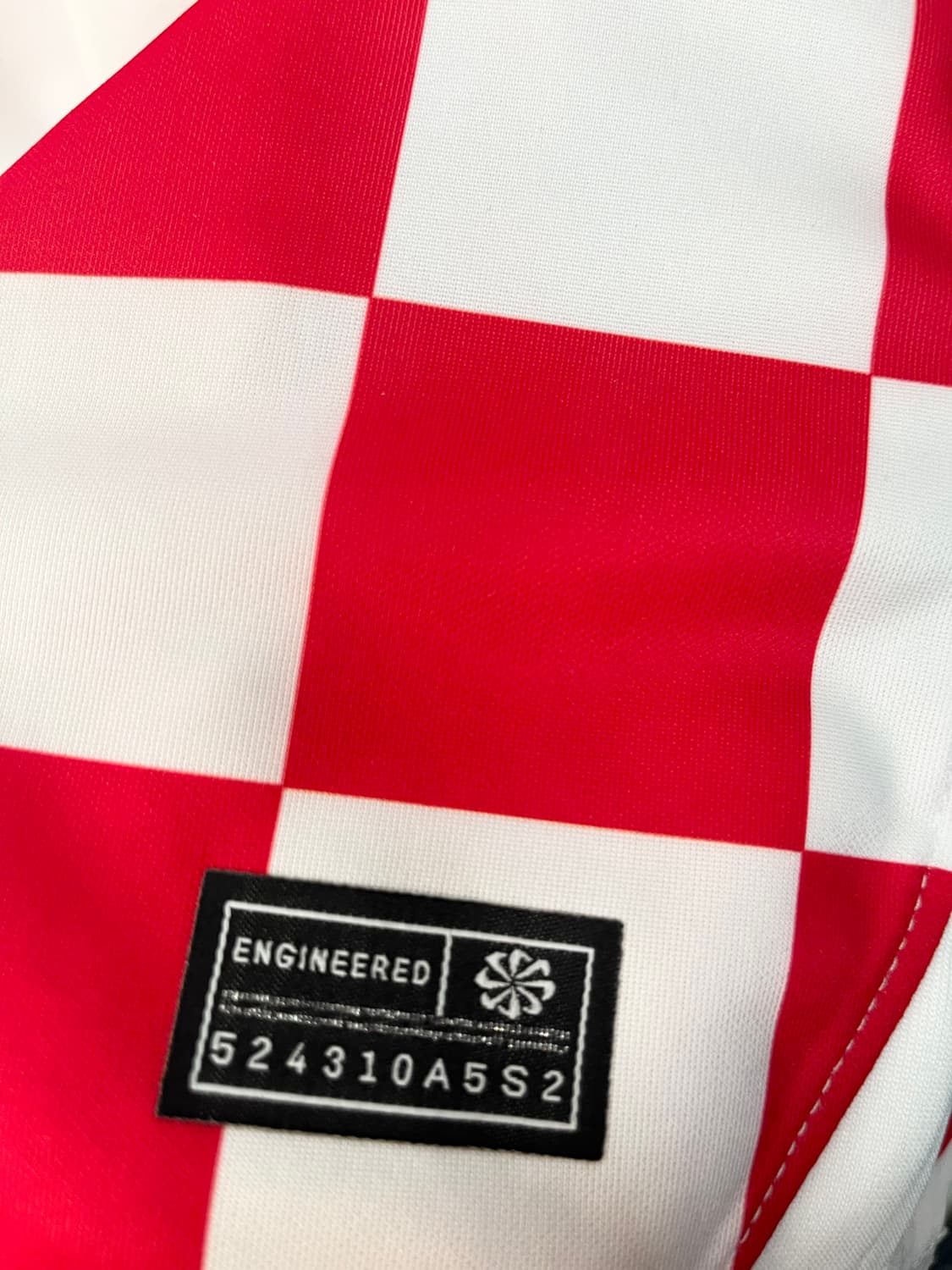 새상품 나이키 22-23 크로아티아 홈 유니폼 [XL] 상품이미지8