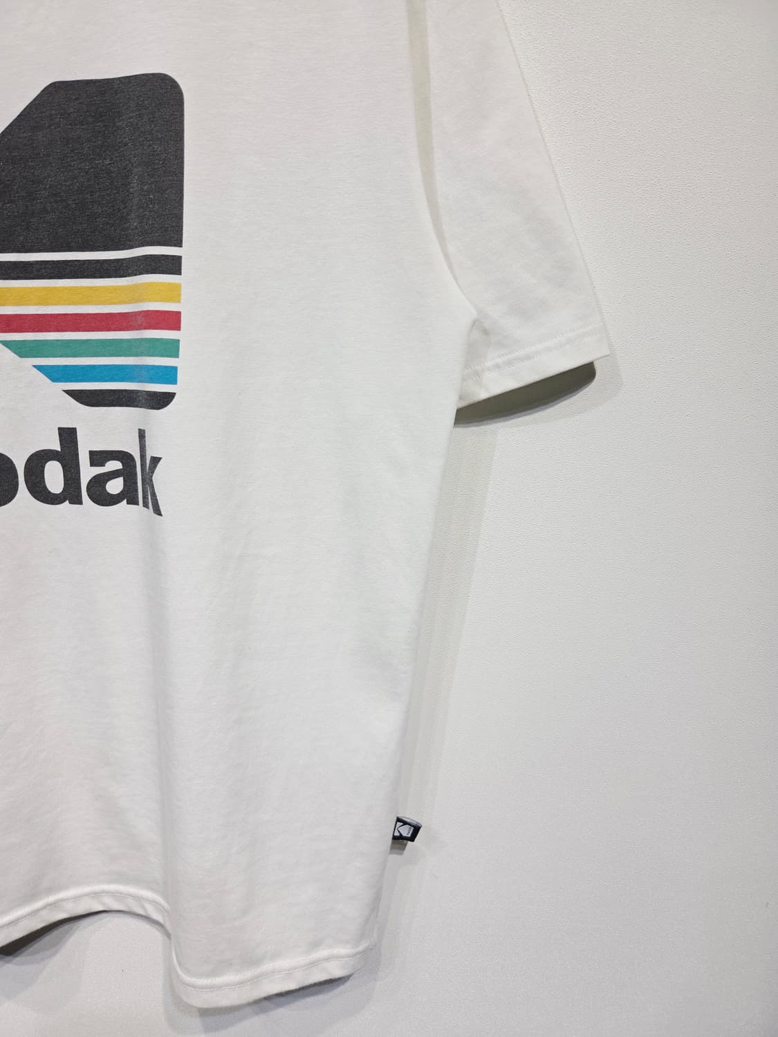 KODAK 코닥 시그니처 로고 반팔 티셔츠 화이트 상품이미지5