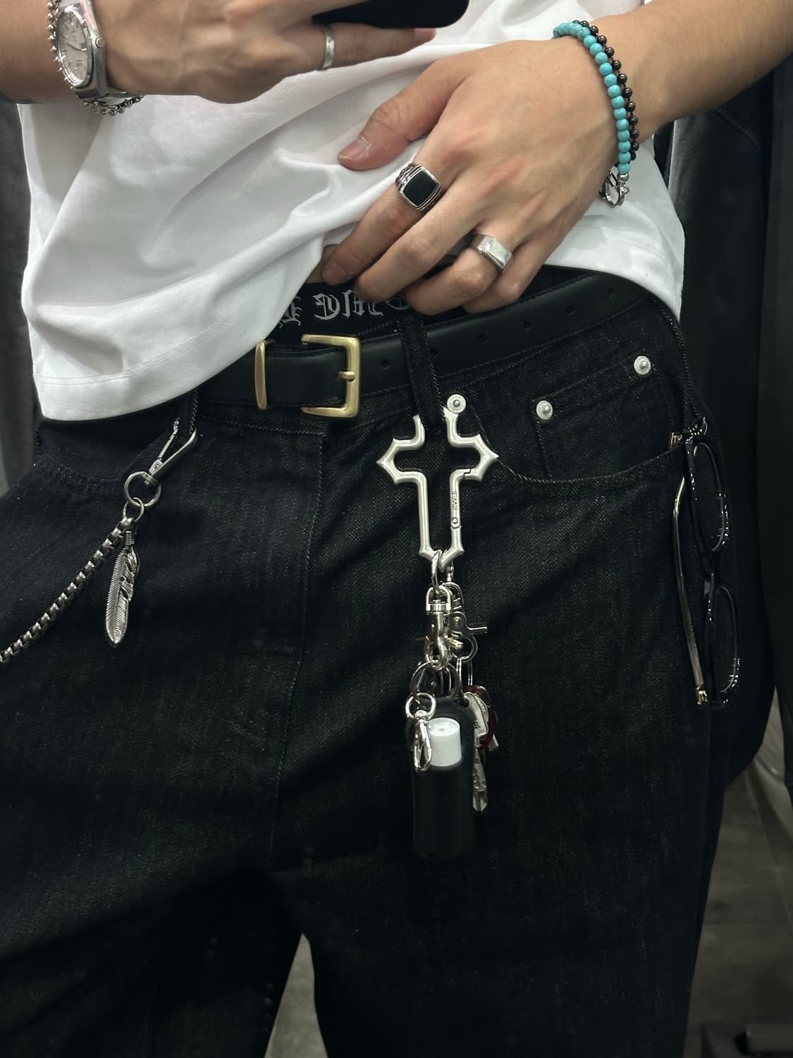 Gloss square - 유광 사각 반지 상품이미지7