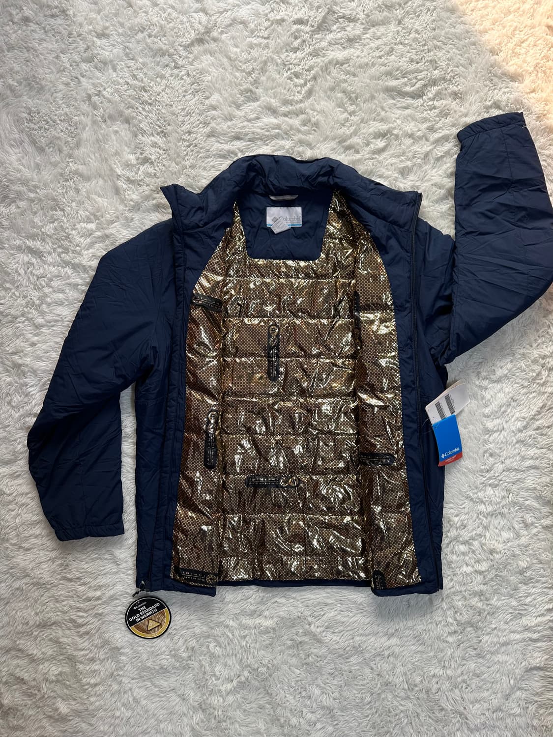 컬럼비아 옴니히트 남성 자켓 네이비 XL 상품이미지2