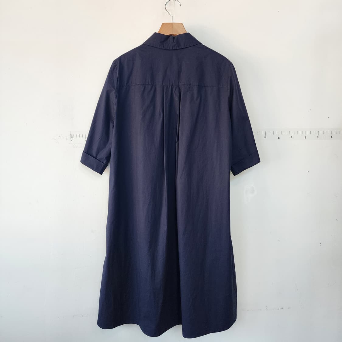 COS 코스 네이비 반팔 셔츠 원피스 상품이미지3