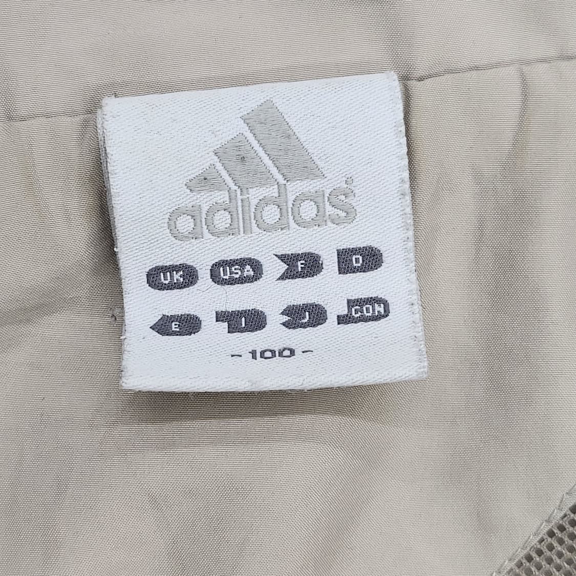 아디다스 베이지 올드스쿨 바람막이 상품이미지5