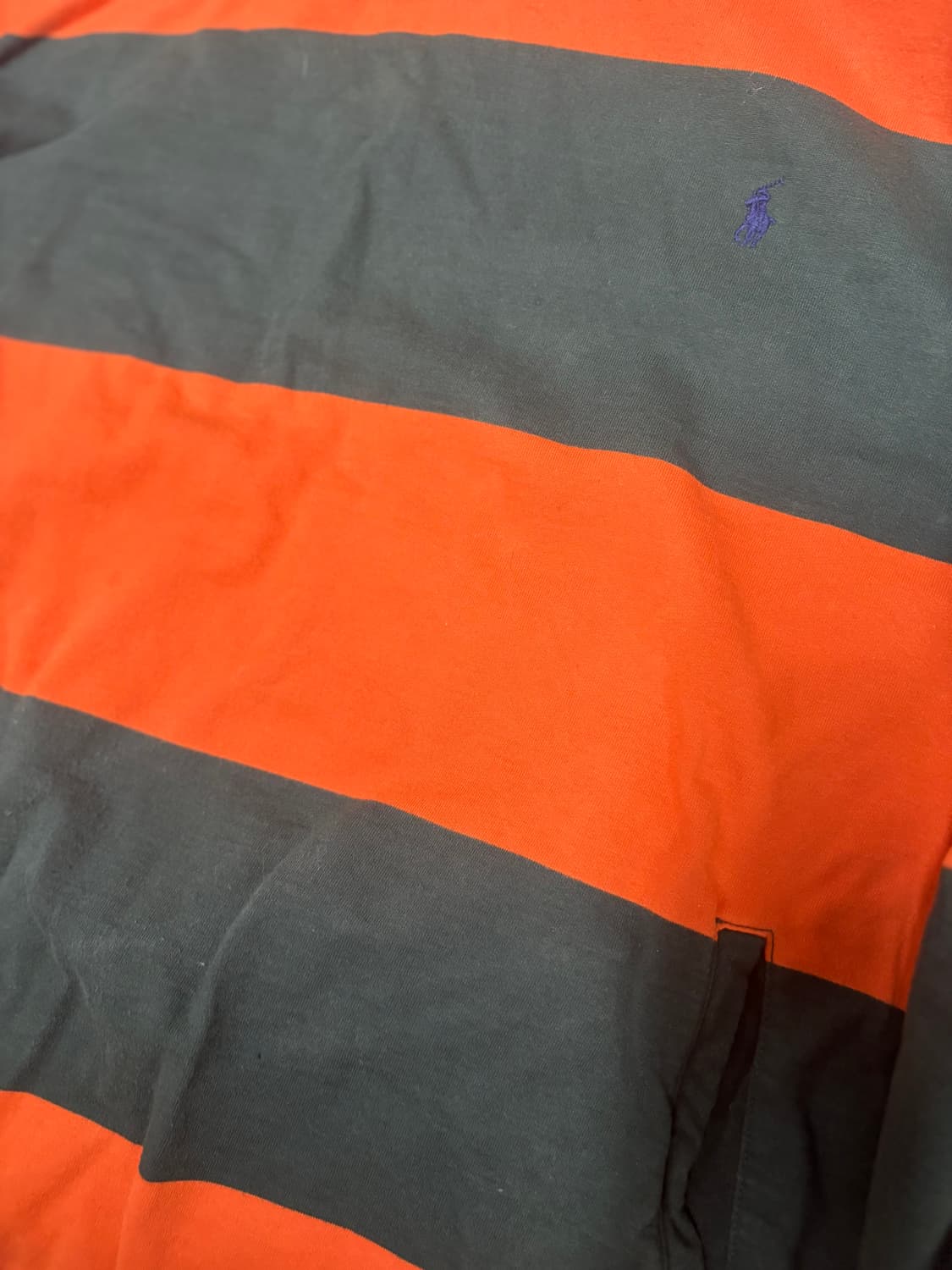 랄프로렌 스트라이프 후디 XL 상품이미지3