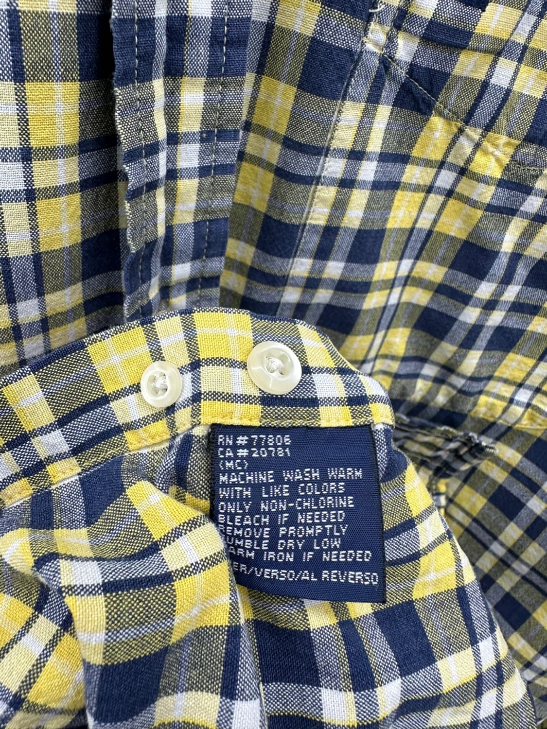 (L)타미체크셔츠-M568 상품이미지7