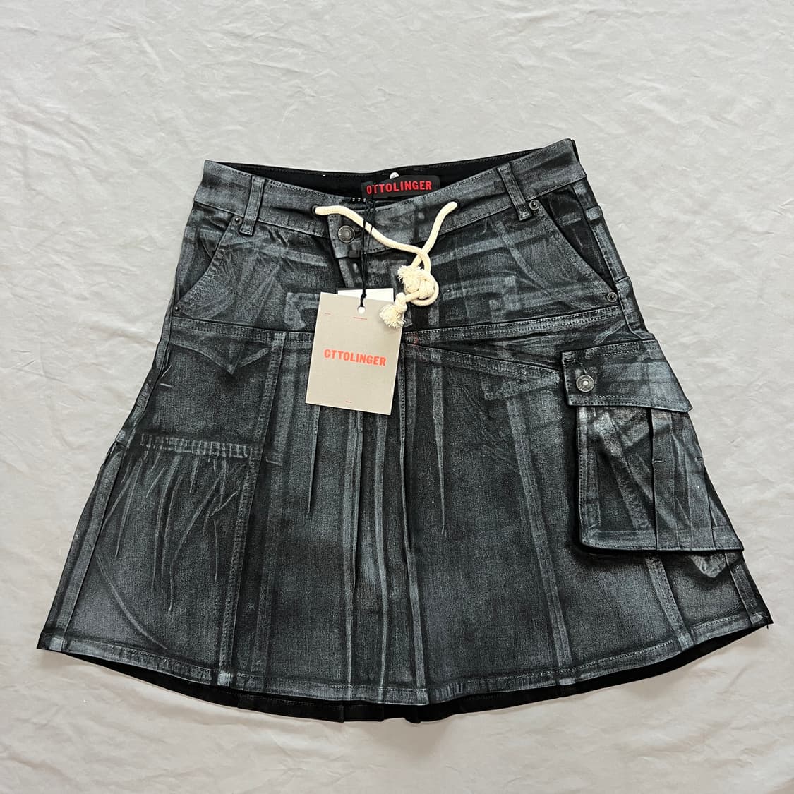 [에스파 윈터 착용] 오토링거 미디 스커트 상품이미지4