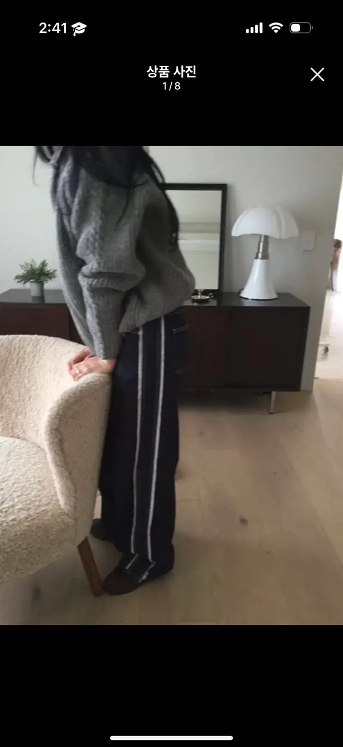 나달 사이드라인 데님팬츠 M 상품이미지5