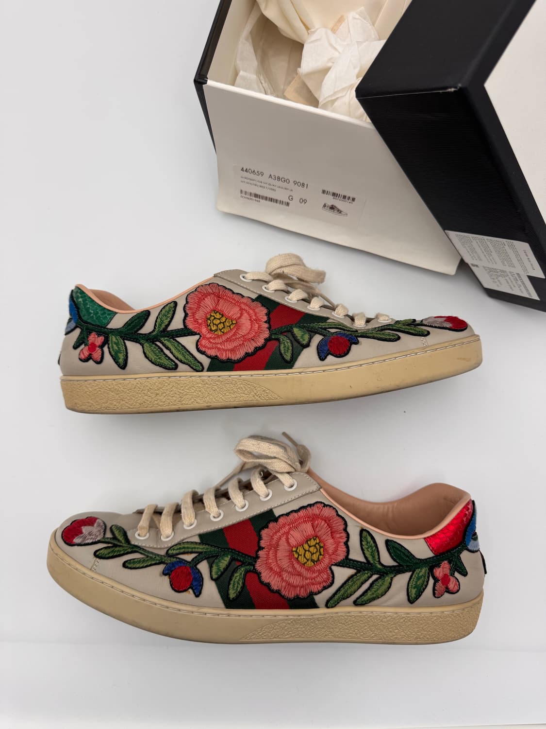 구찌 에이스 플라워 스니커즈 상품이미지2