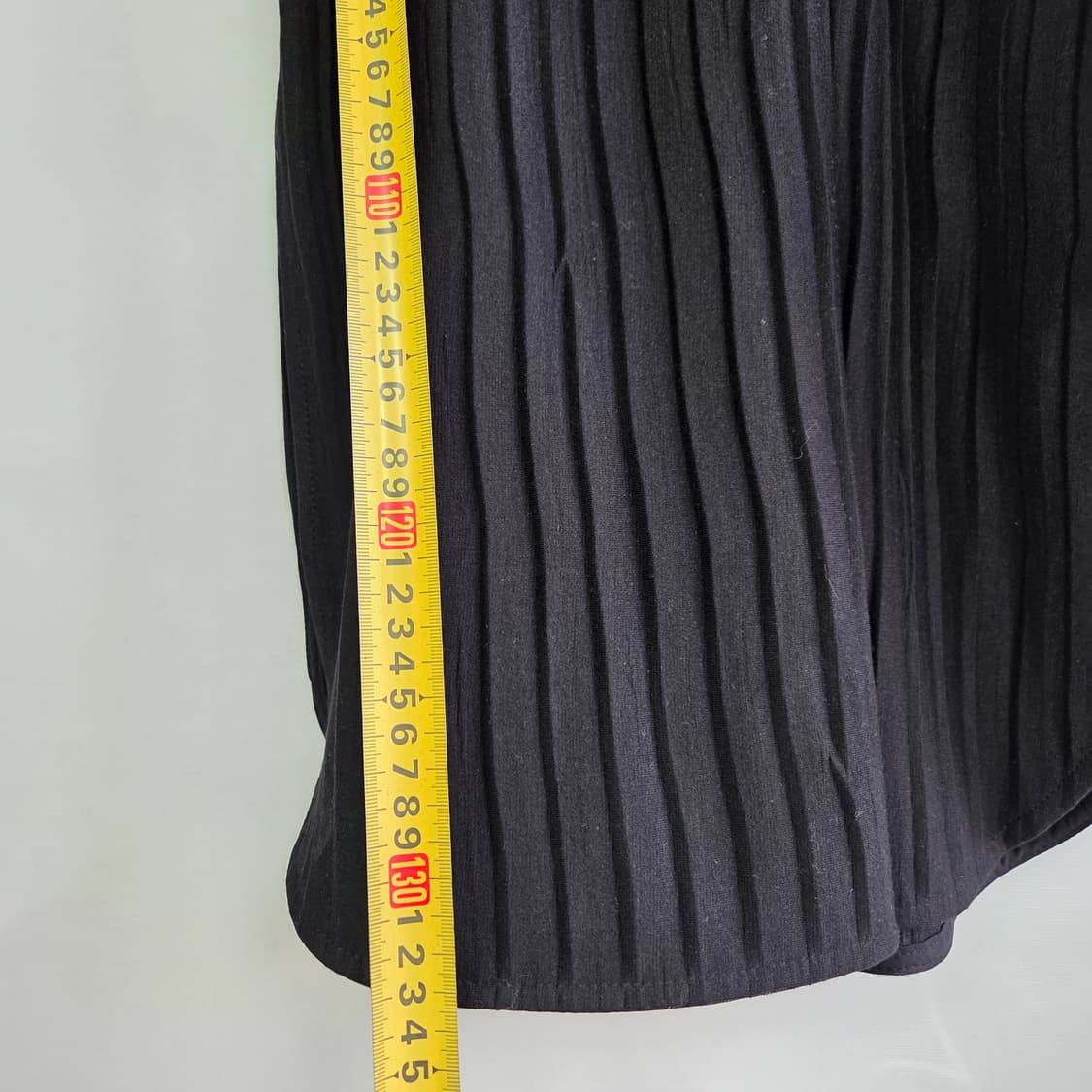 줄로그 택상품 프리사이즈 터틀 블랙 반팔 셔링 롱 원피스 상품이미지8