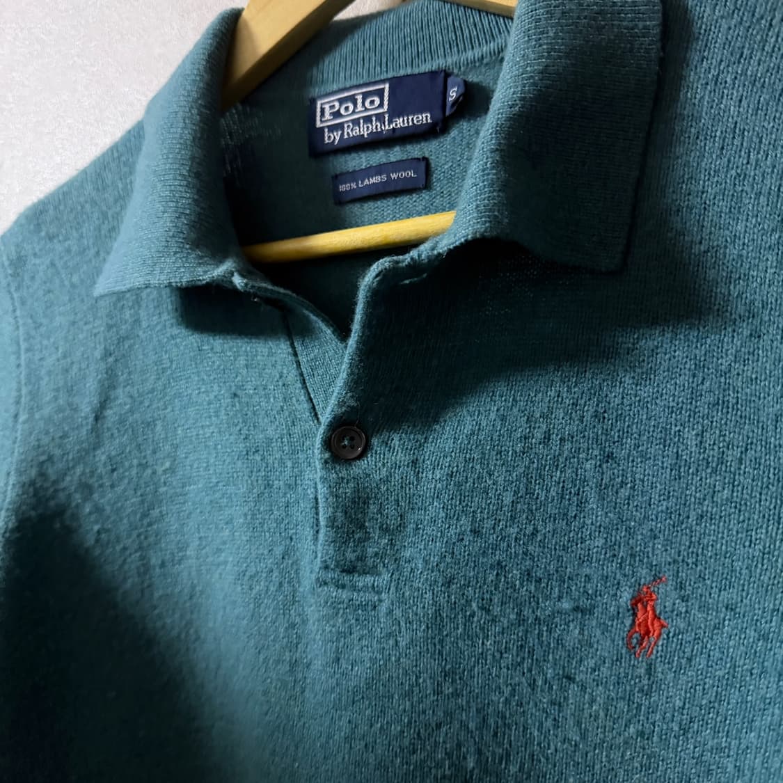 폴로 랄프로렌 램스울 긴팔카라티셔츠 (여성 55정도) 상품이미지3