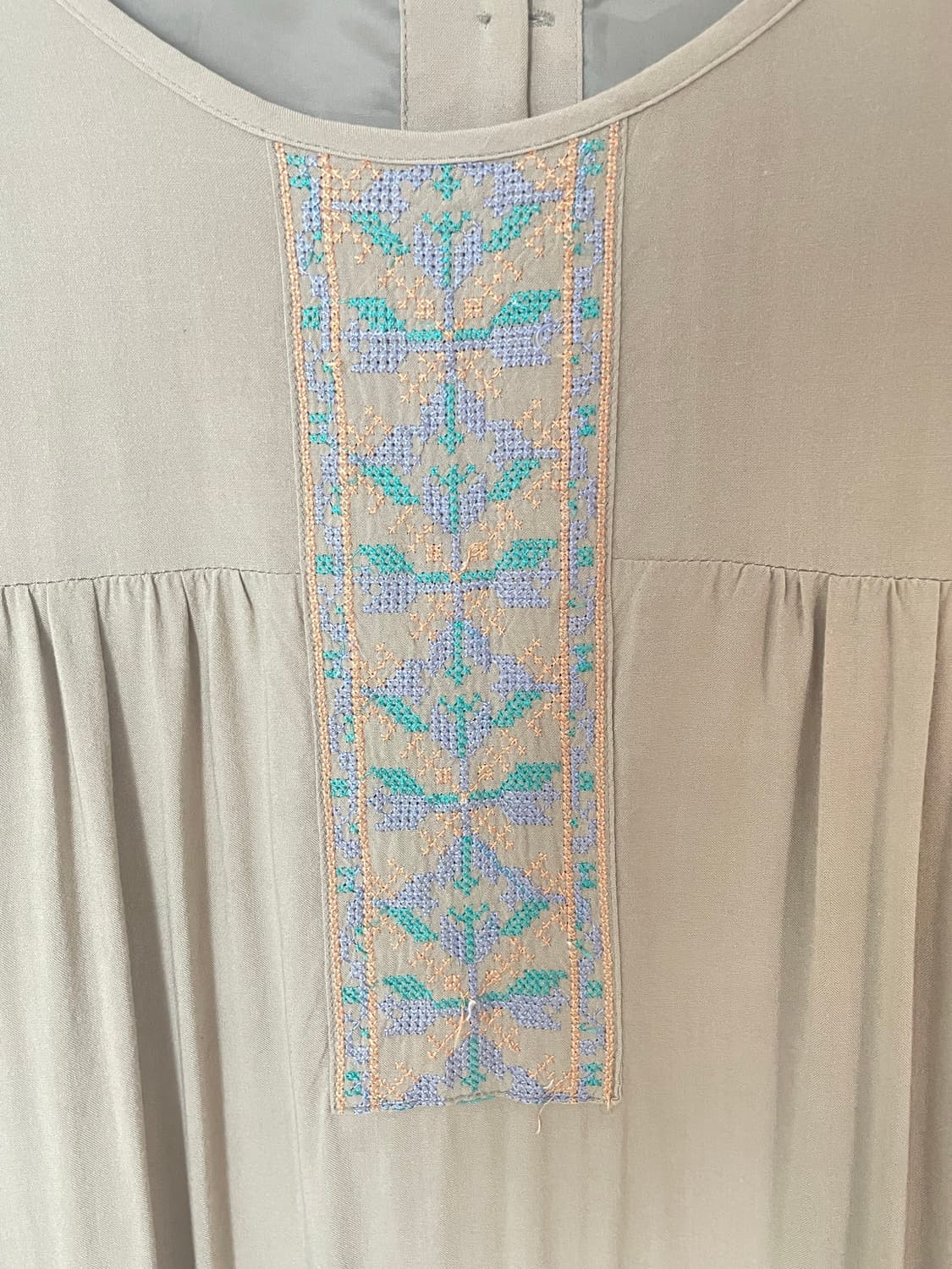 빈티지 모리걸 레이스 자수 원피스 상품이미지2