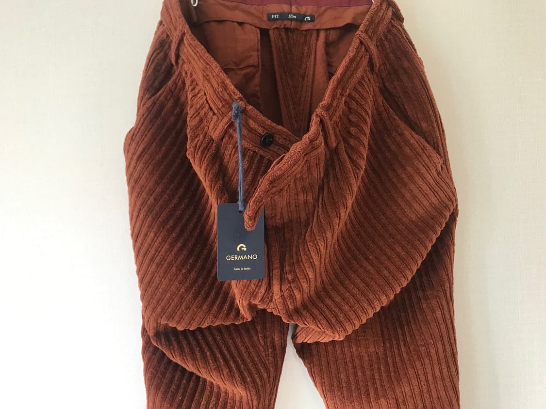 GERMANO / 코듀로이팬츠 / 52 / 새상품 상품이미지1