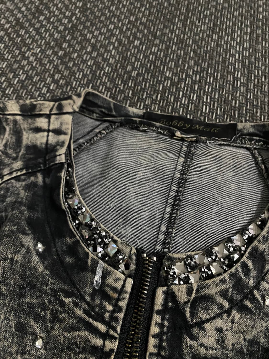 2000Girl Cubic Detail Short Vest 상품이미지8