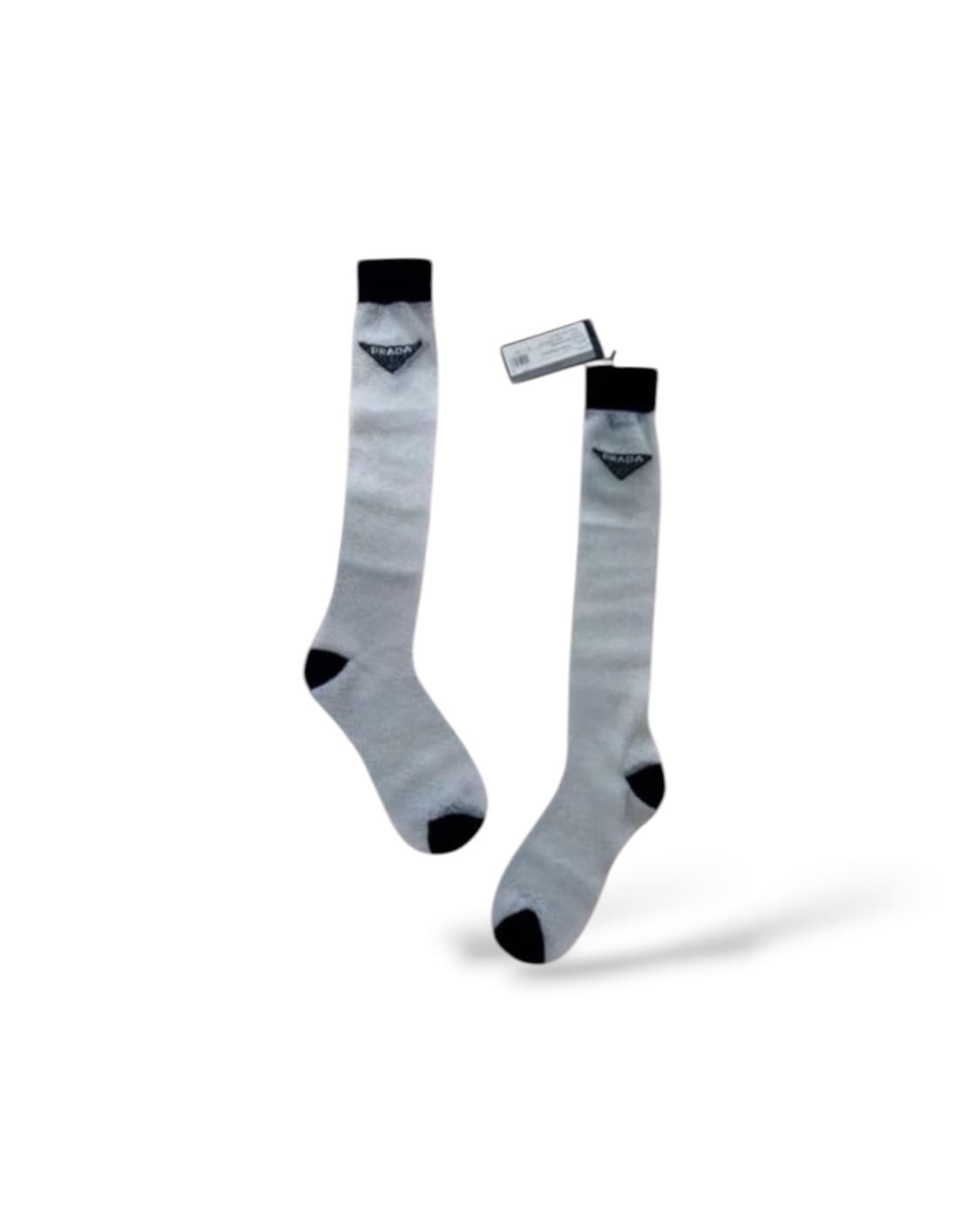 프라다 런웨이 로고 시어 니삭스 상품이미지1