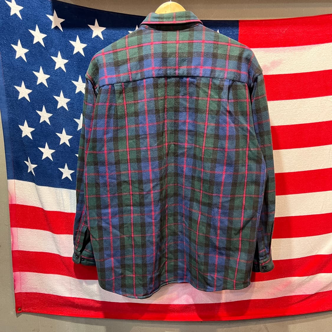 Lee 빈티지 코튼 체크셔츠 상품이미지2