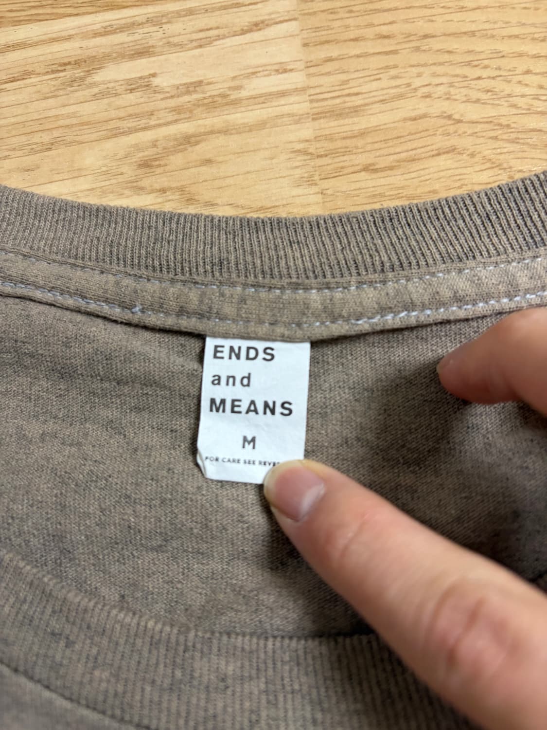 [M] ends and means 반팔 상품이미지4