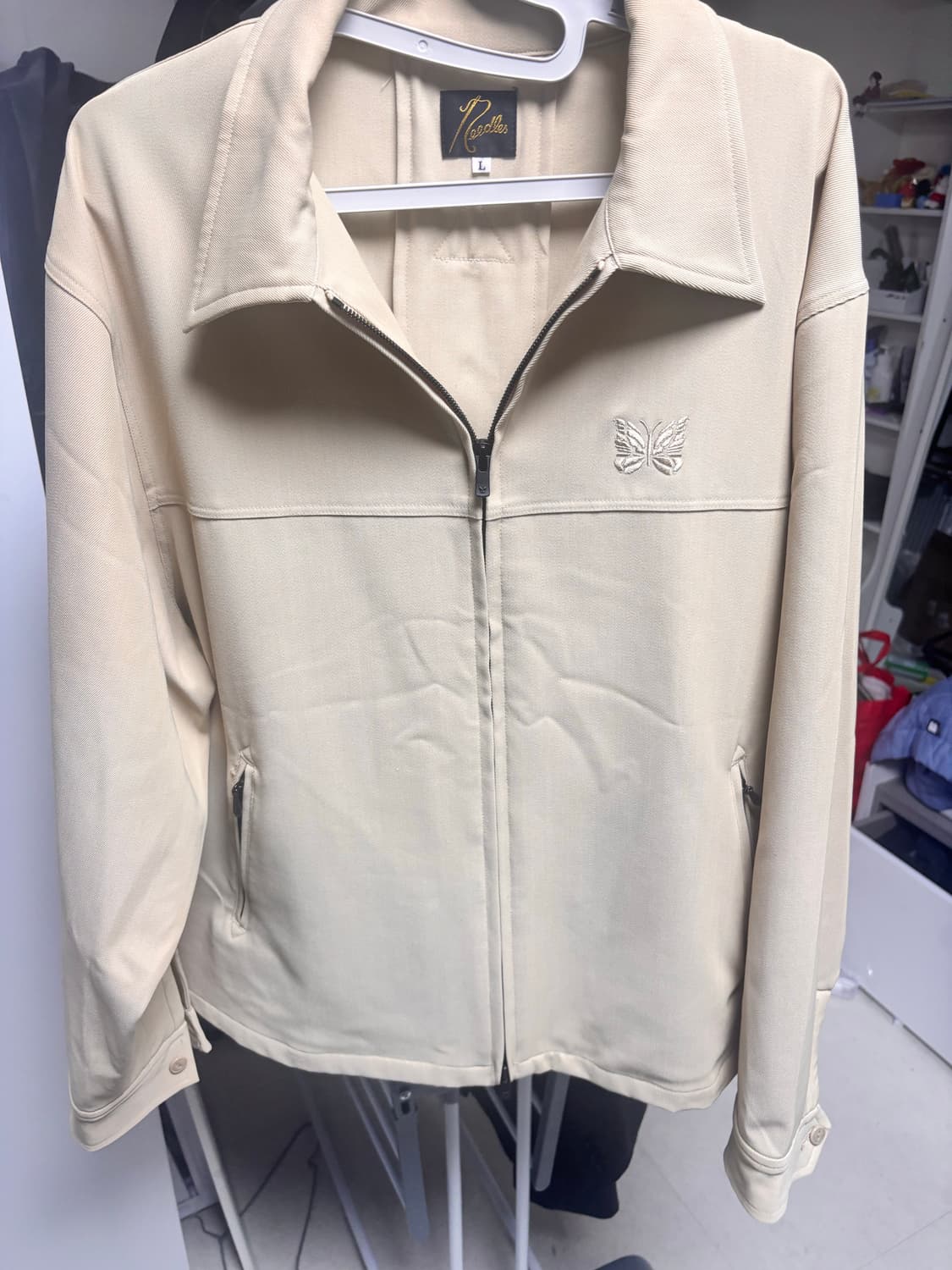 니들스 PE/R/PU 카발리 트윌 스포츠 자켓 베이지 상품이미지1