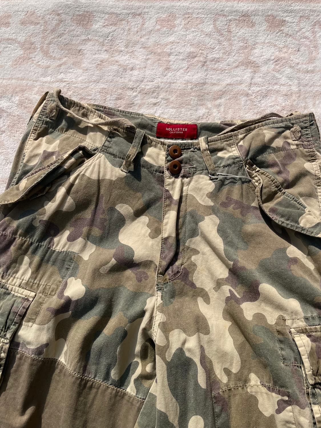 홀리에스터 밀리커리 카모 카고팬츠 상품이미지5