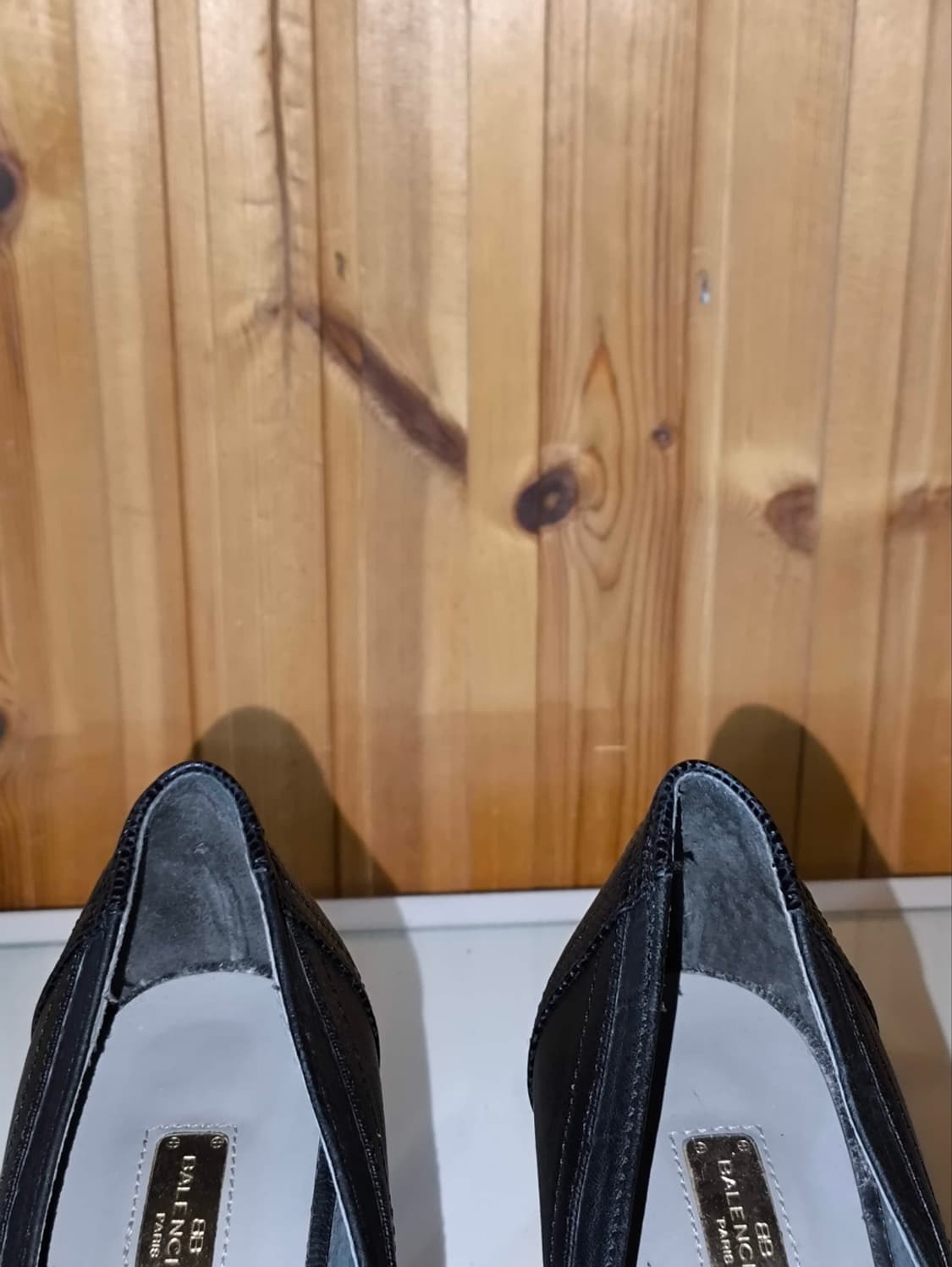 245mm 금강 발렌시아가 레이스업 펌프스 구두 힐 9cm  상품이미지5