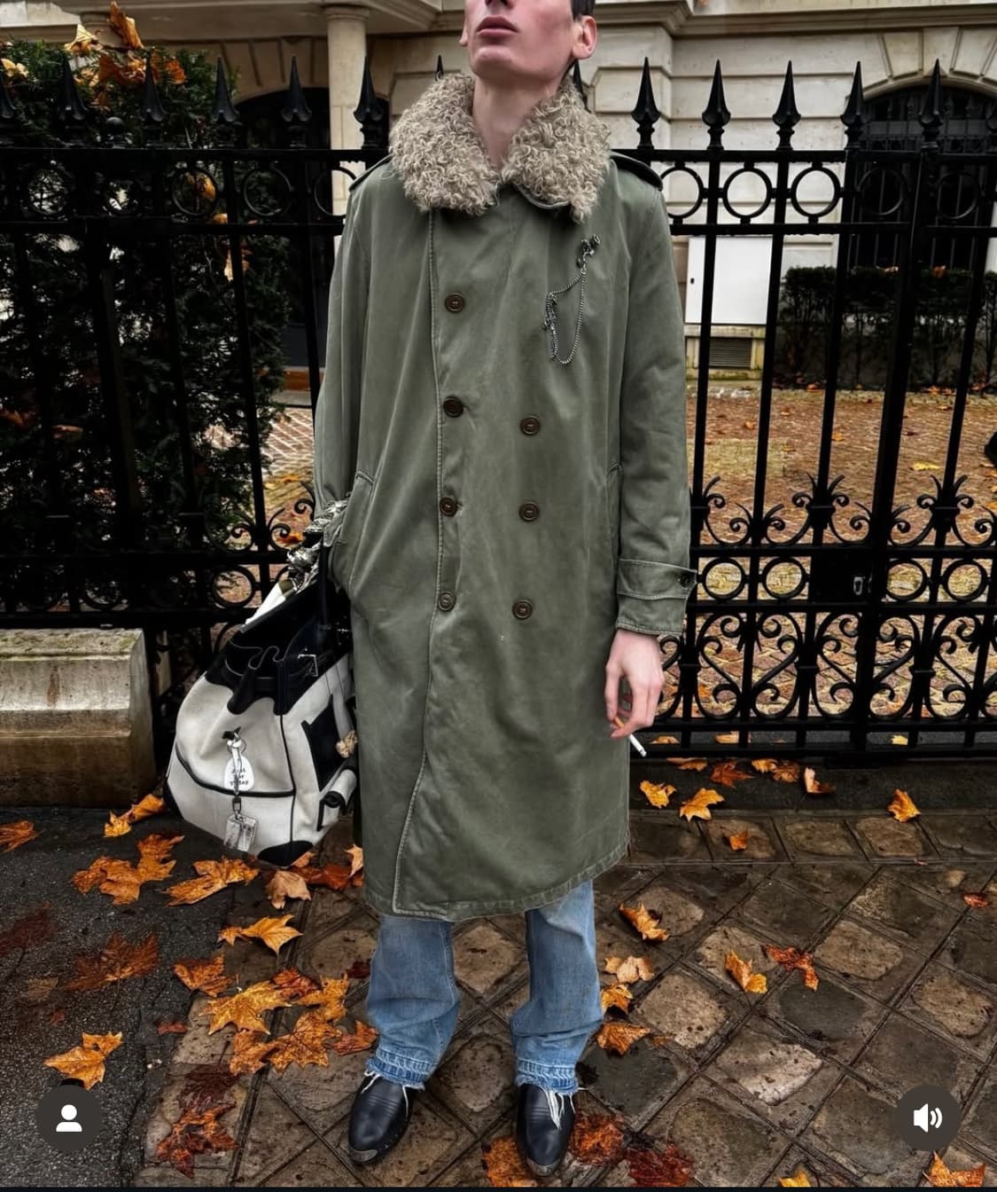 424x알파x슬램잼 밀리터리 트렌치 코트 상품이미지9