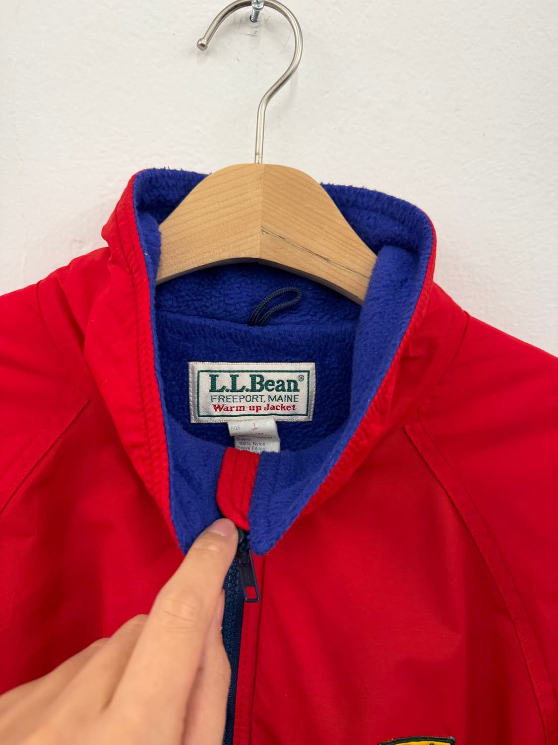 L.L BEAN 웜업 자켓 L 상품이미지3