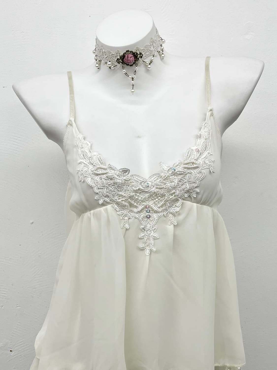 퓨어 레이스 캉캉 슬립 상품이미지2