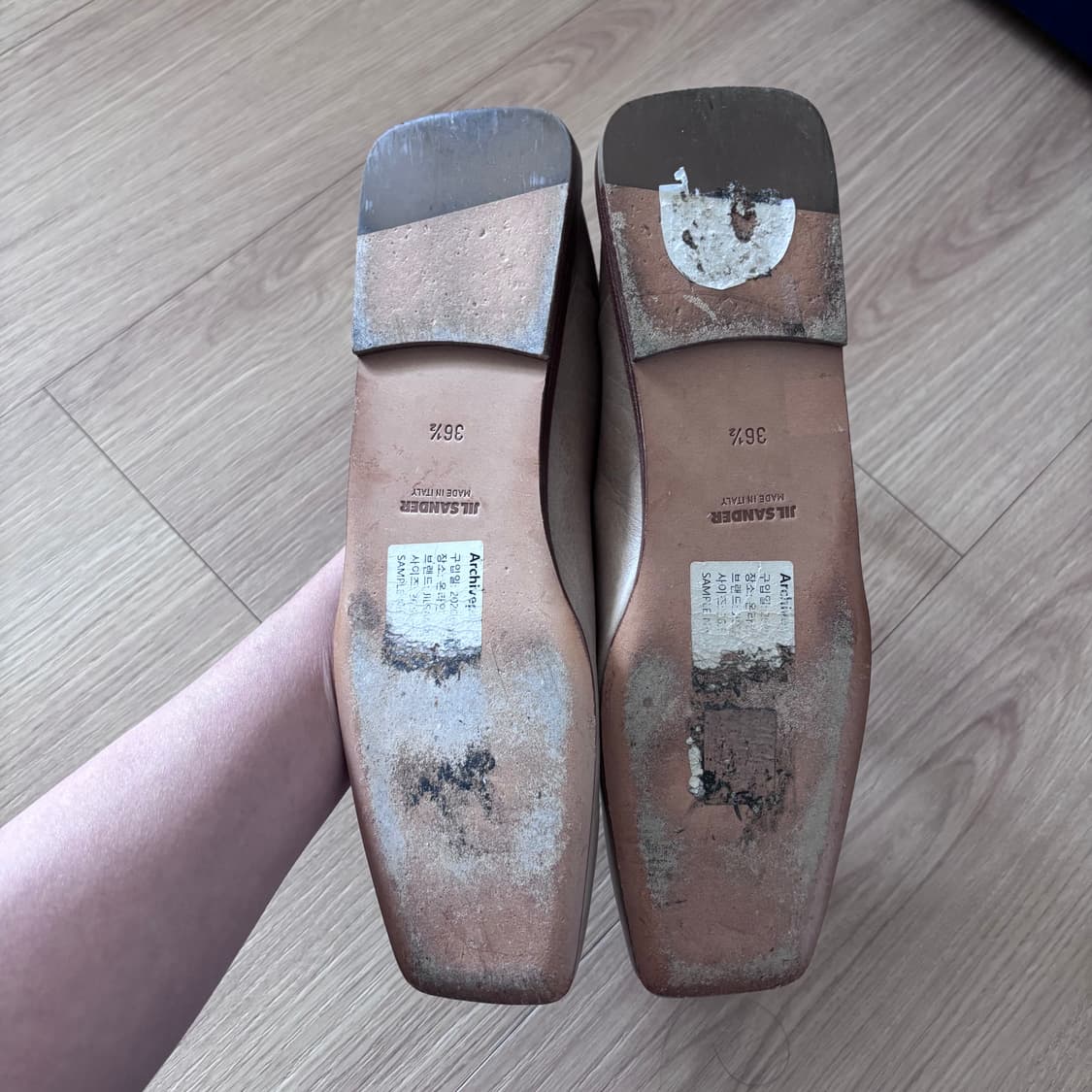 질샌더 Jil Sander 발레리나플랫 36.5 상품이미지2