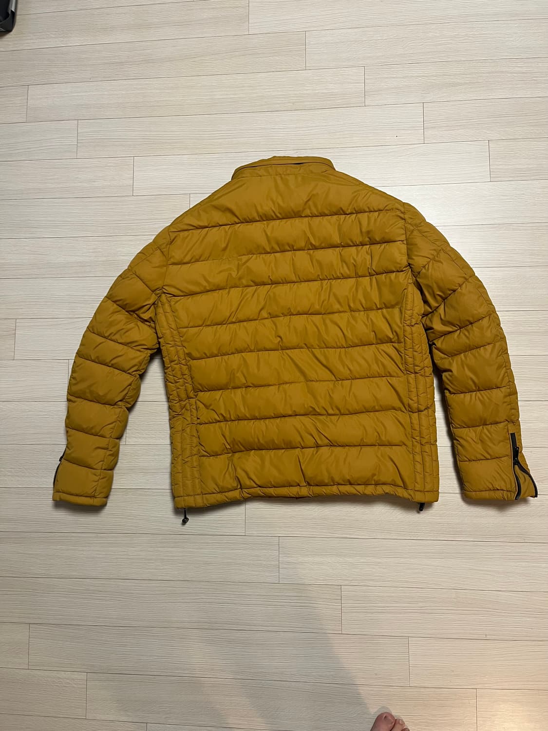 자라 MAN 남성 경량 패딩 XL 겨자색 상품이미지2