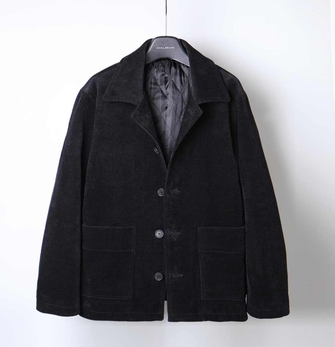 주카스페이스 골덴자켓 블랙 100~105 상품이미지3