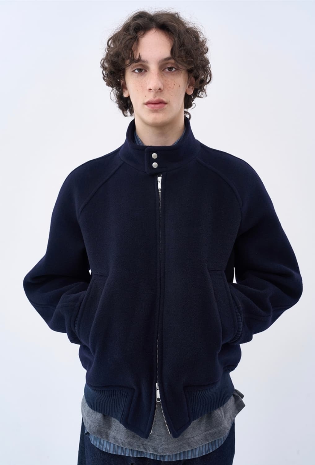 애프터프레이 리가즈 해링턴 네이비m 상품이미지1