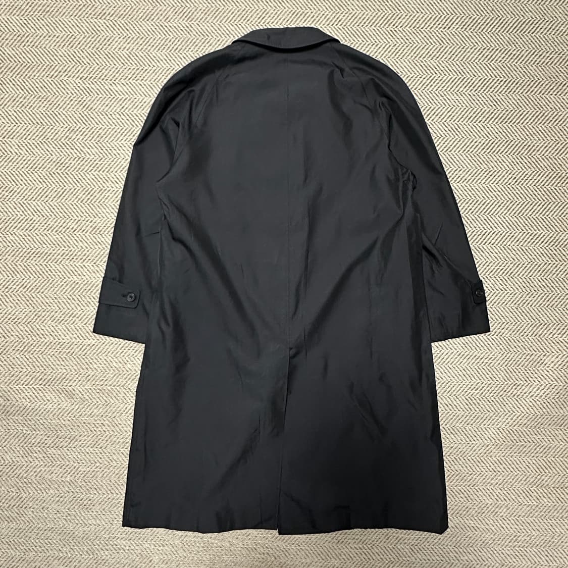 AQUASCUTUM england made silk long coat 상품이미지2