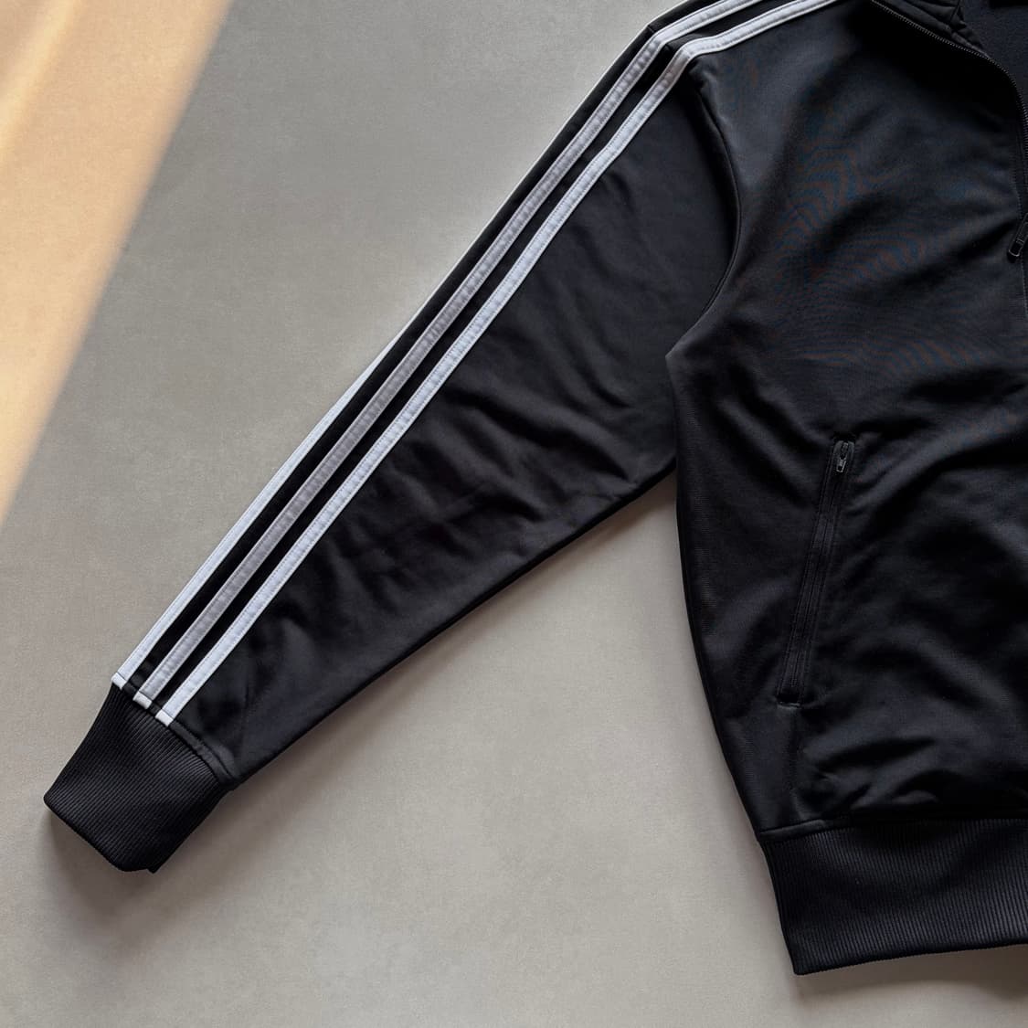 [XS-S]아디다스 구형 파이어버드 블랙 트랙탑 져지 상품이미지5