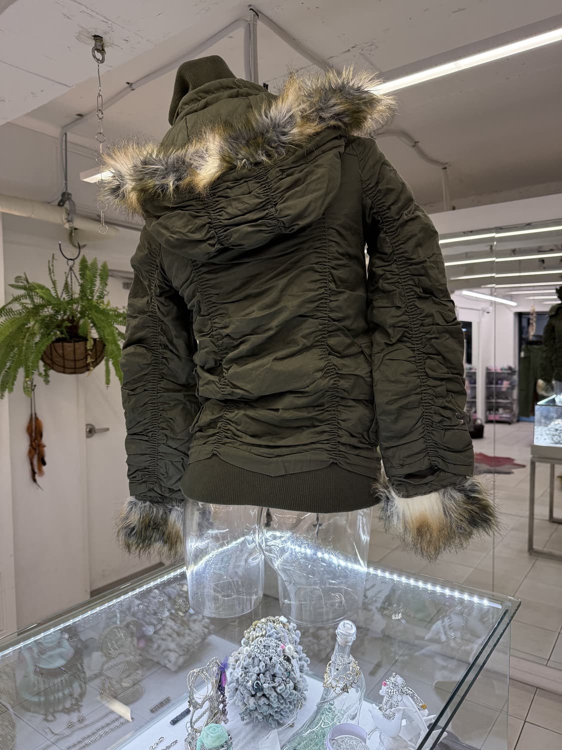 shirring cargo padded jacket 상품이미지5