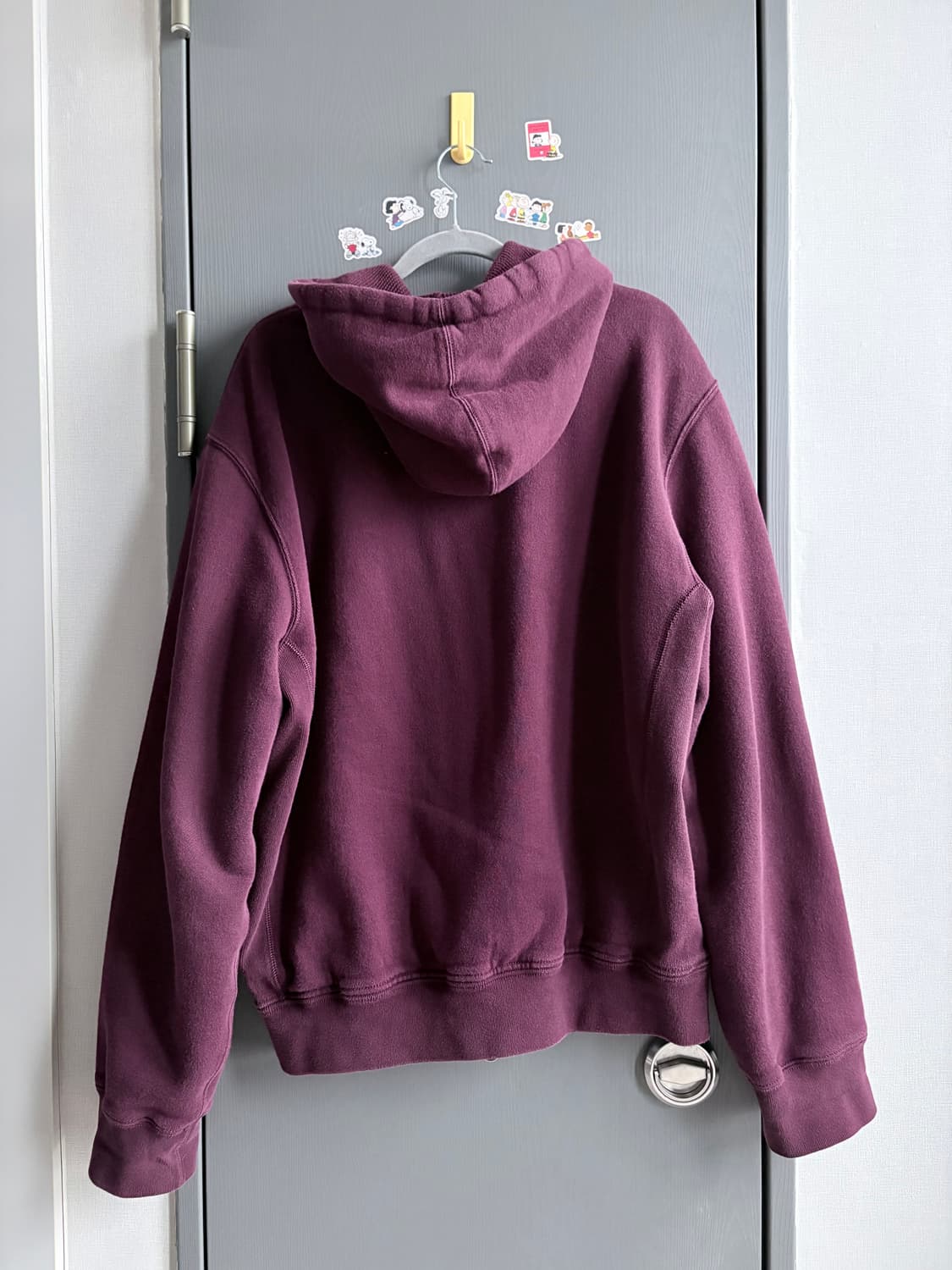 (L) 폴로 랄프로렌 버건디 써멀 후드 집업 상품이미지2