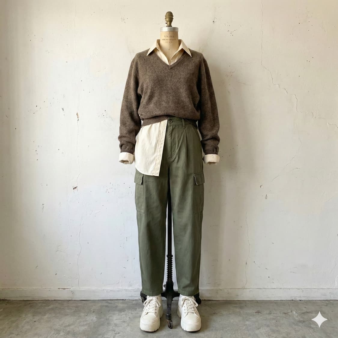 영국 퓨어램스울 니트 상품이미지2