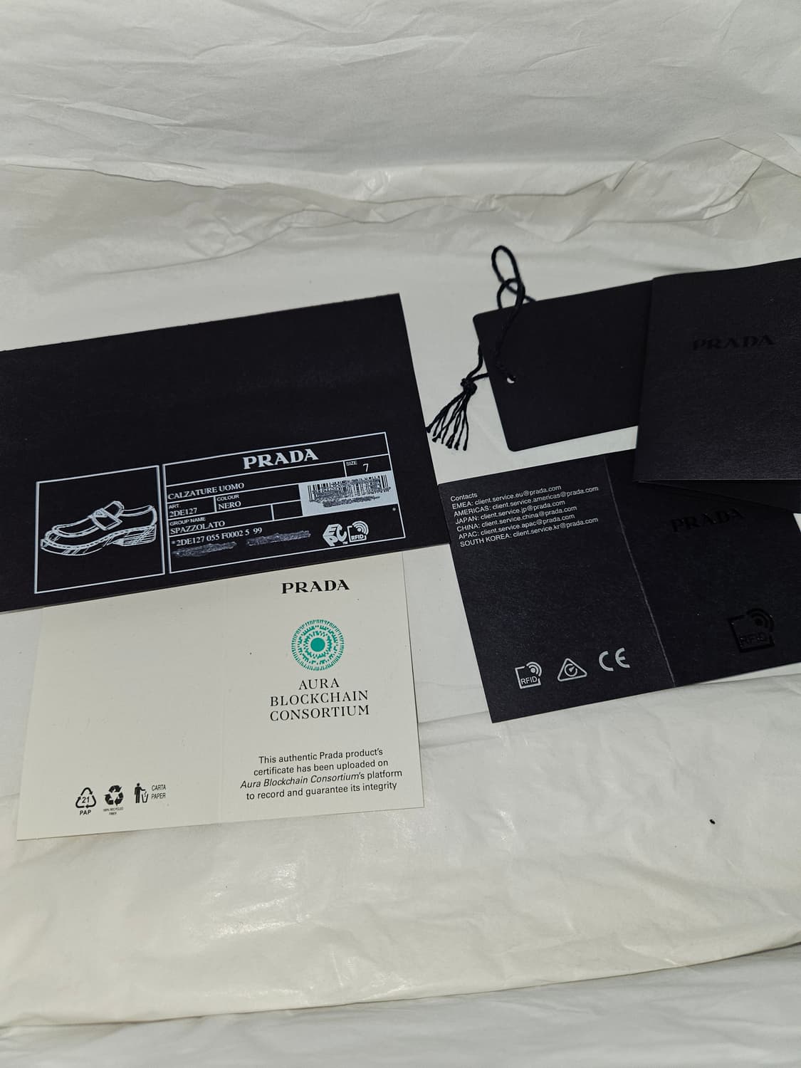 프라다 초콜릿 브러시드 가죽 로퍼 상품이미지6